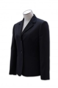 BS230 ladies' suits tailor made stripe coat suits office working supplier hk company